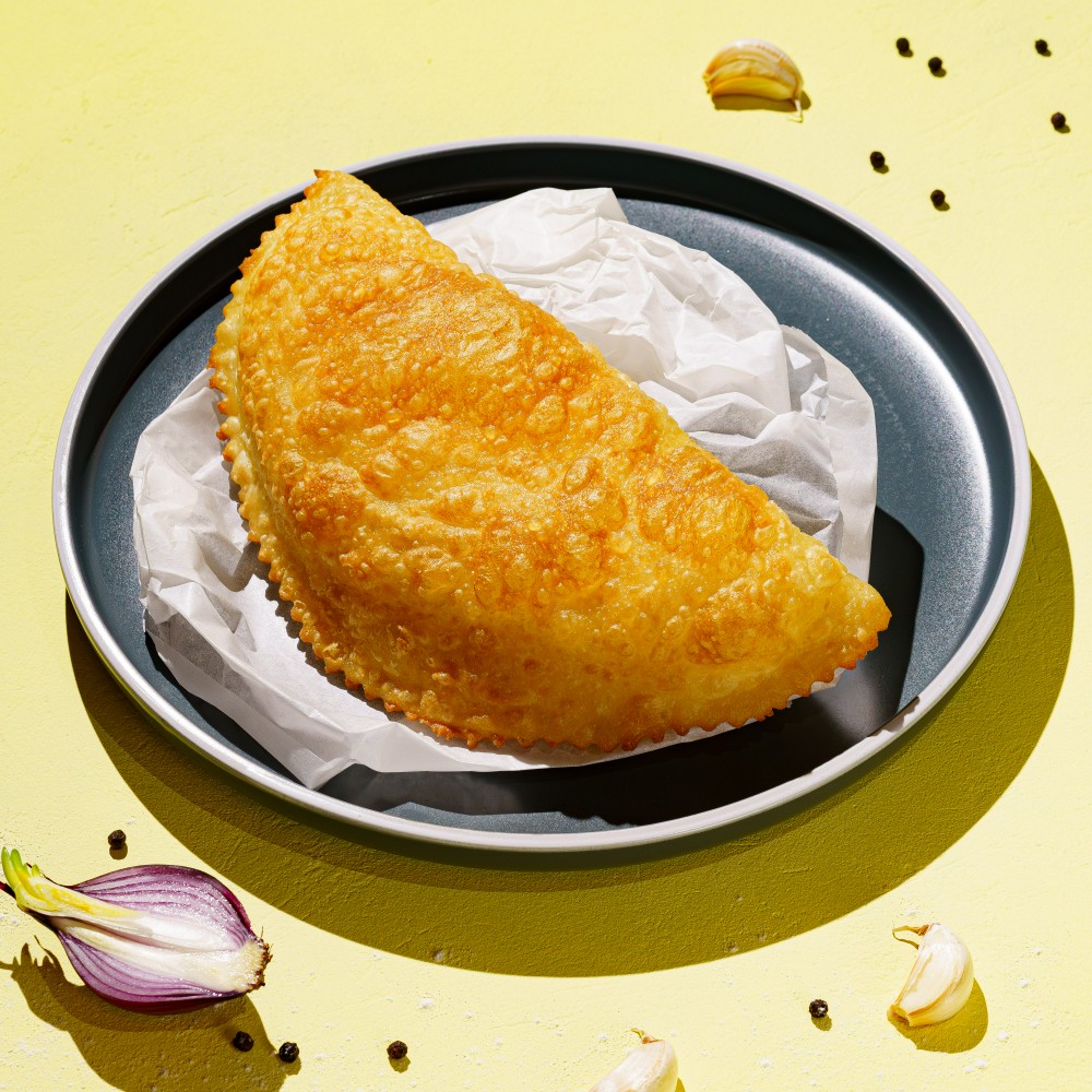 Cheburek with meat