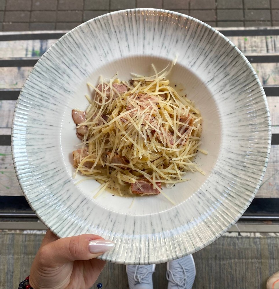 Carbonara pasta