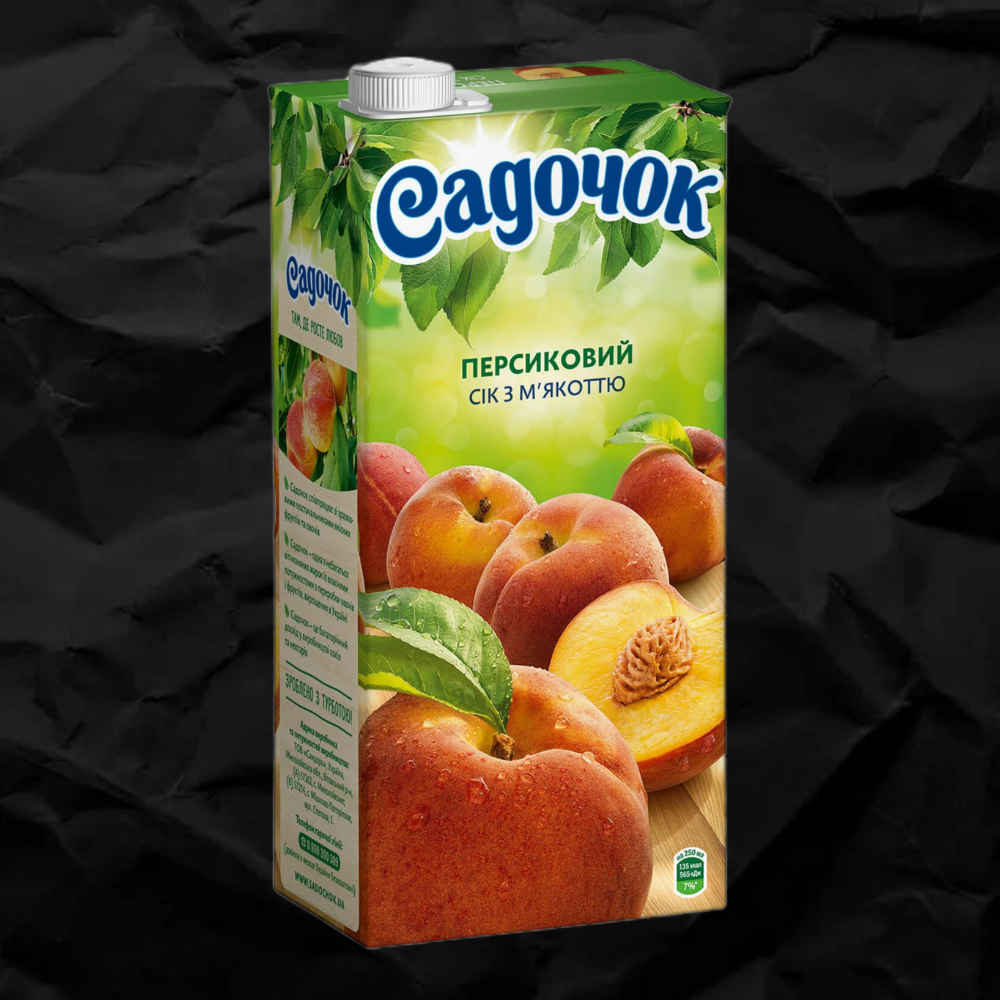 Сік Садочок 0.95 Персик