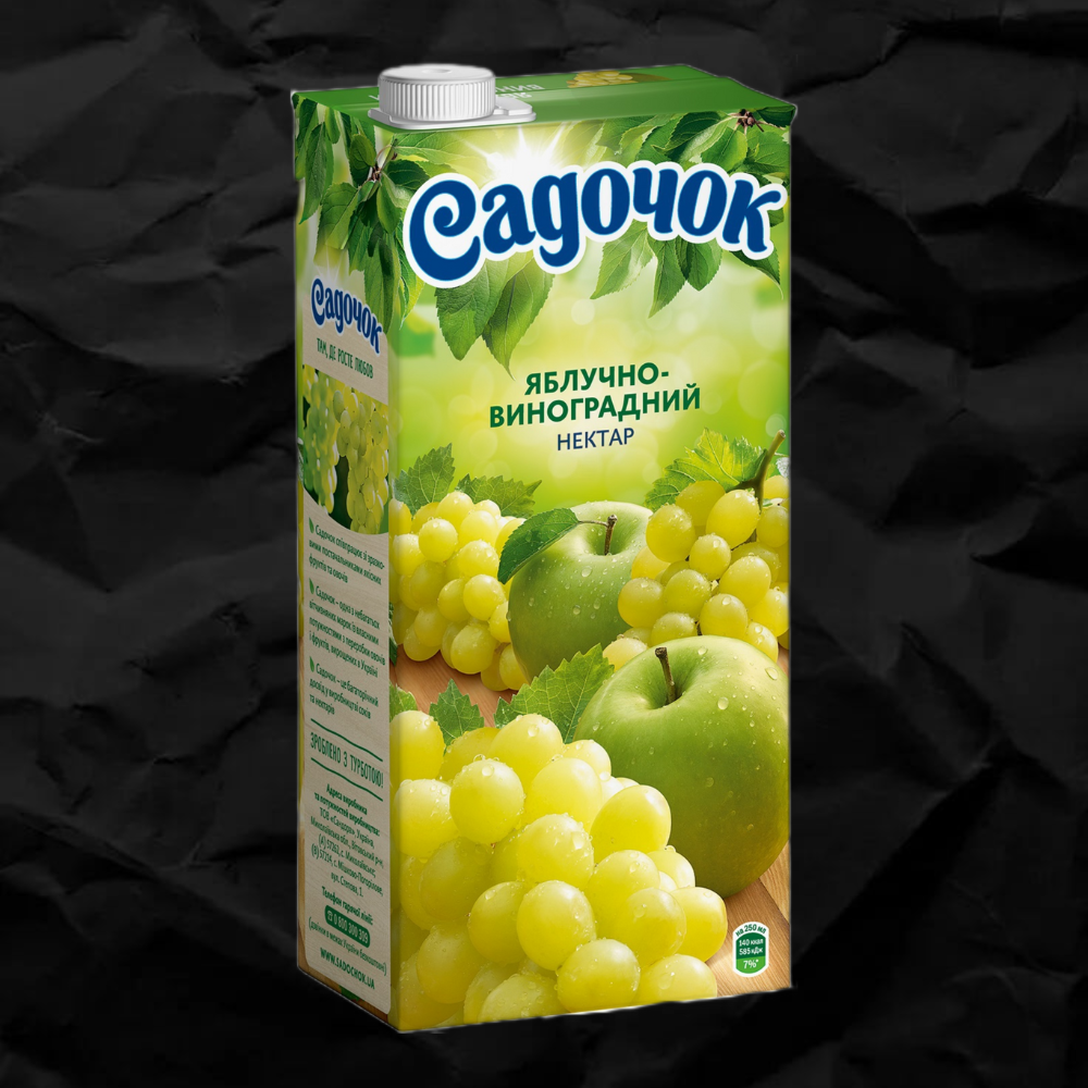 Сік Садочок 0.95 Виноград-яблуко
