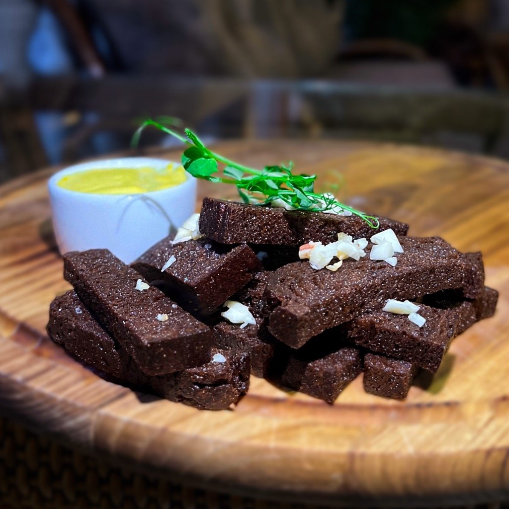 Грінки часникові