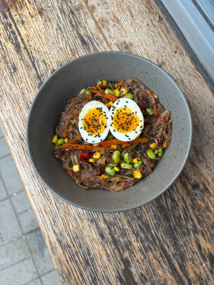 Фунчоза з овочами та яйцем 300 г