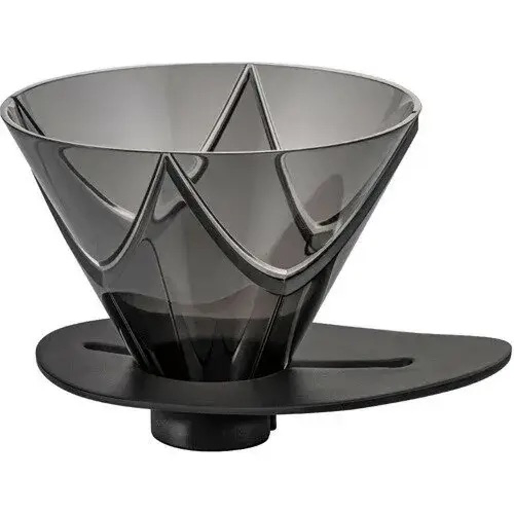 HARIO Dripper MUGEN V60 One Pour розмір 02, чорний
