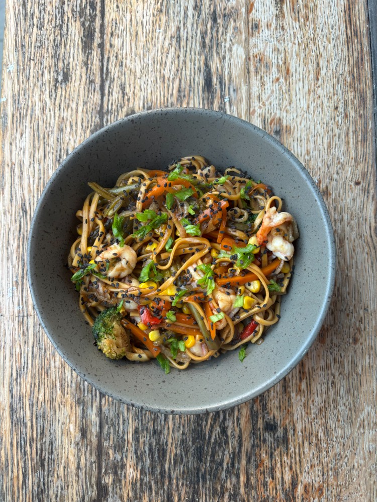 Удон з овочами та креветкою 380 г