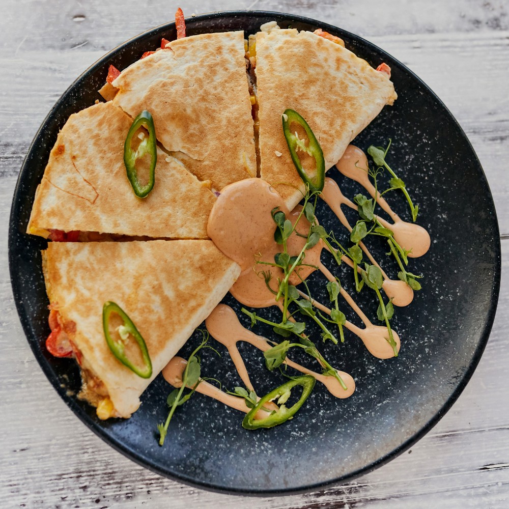 Кесаділья з морепродуктами