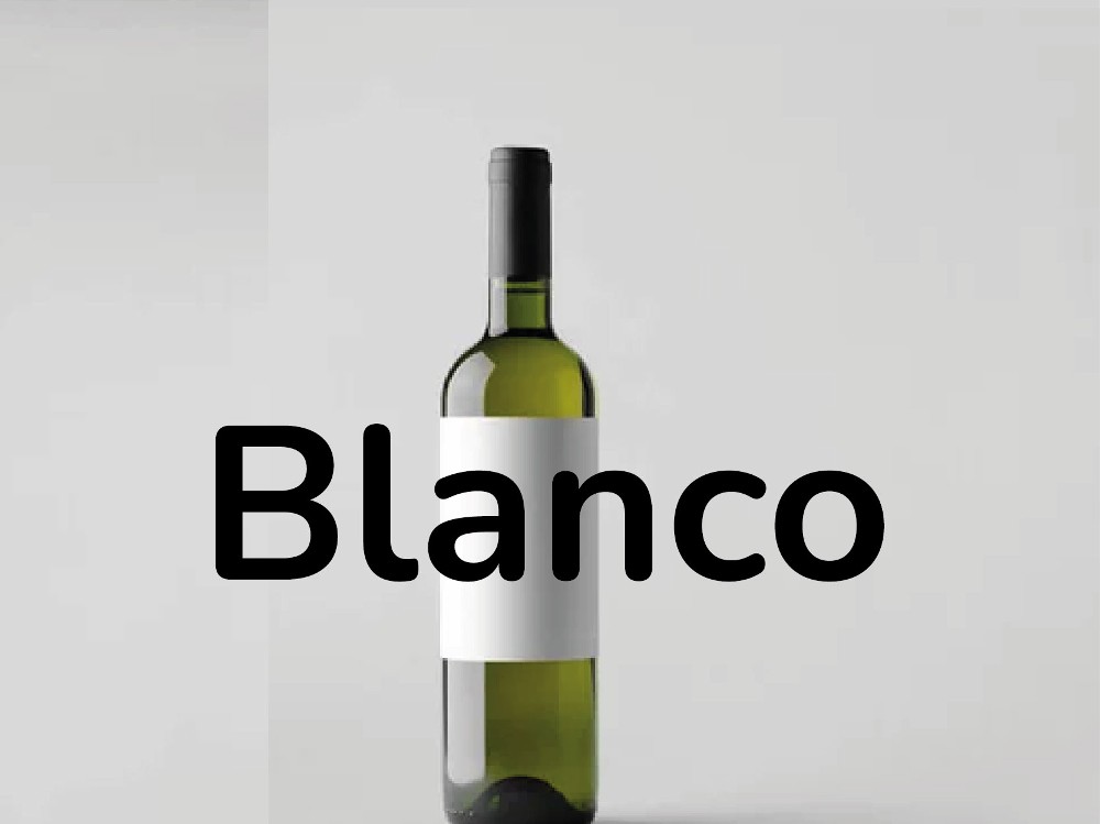 Botella Vino Blanco