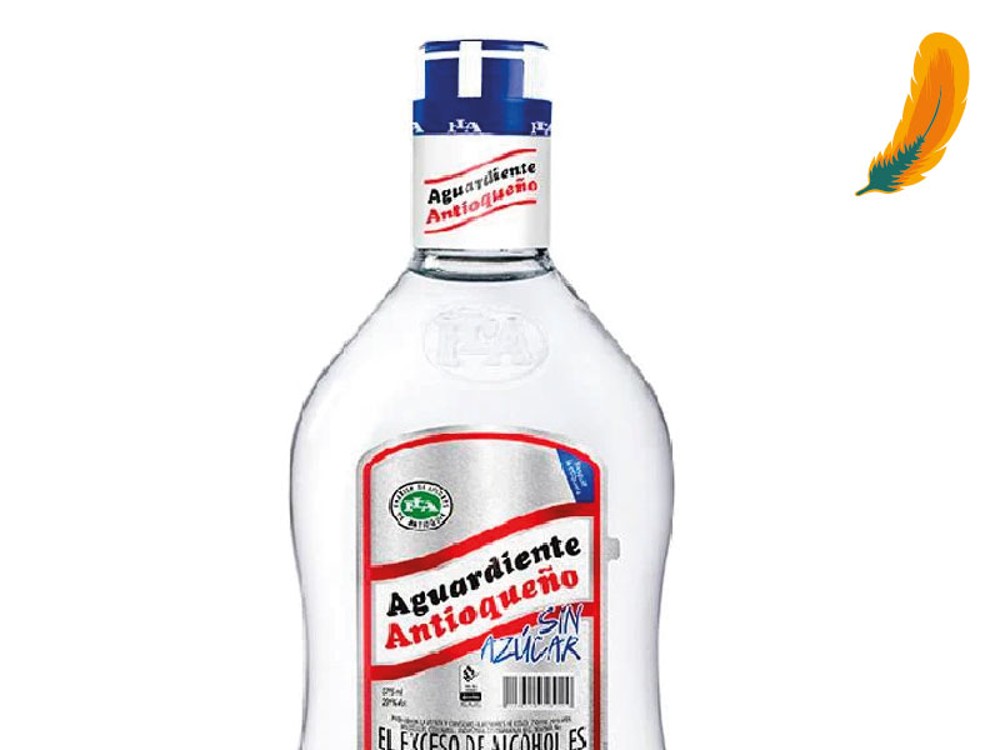 Media Botella - Aguardiente