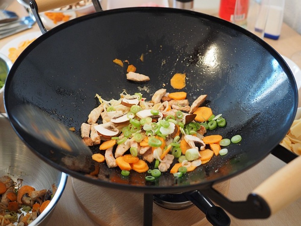 Wok vegetariano