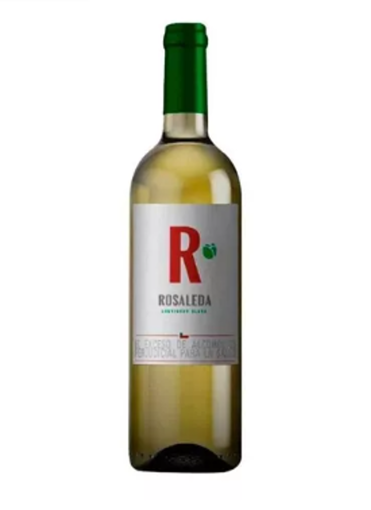 Botella de Vino Blanco