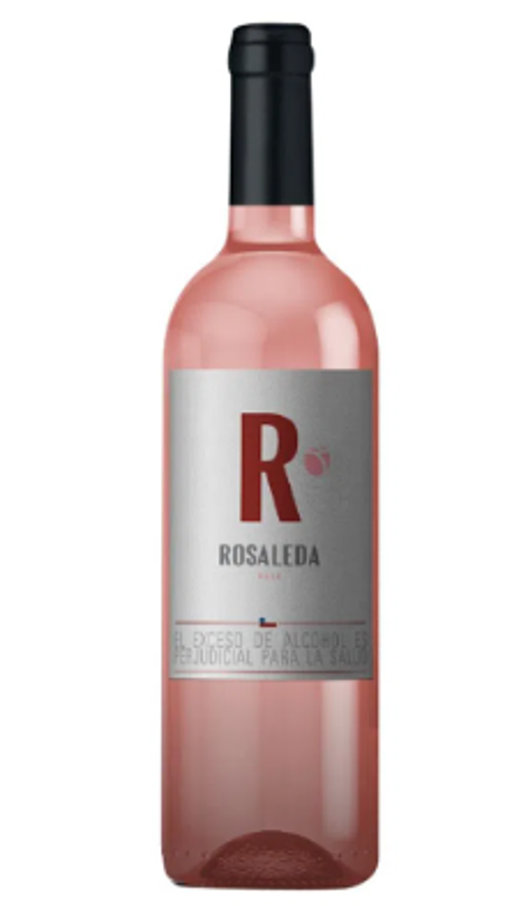 Botella de Vino Rosado