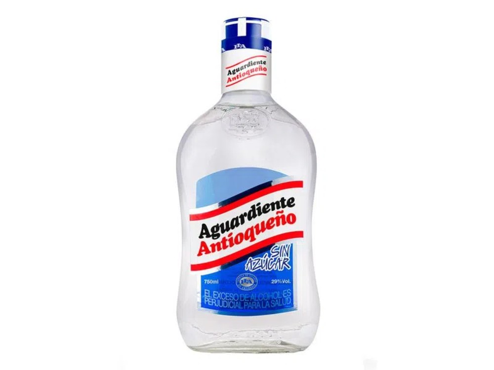 Botella Aguardiente Antioqueño 750 ml