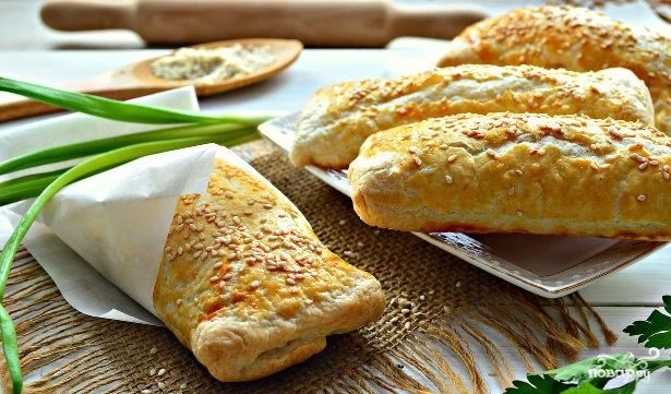 Олма Самса з яблуком / Apple Samsa, 2 шт/pcs