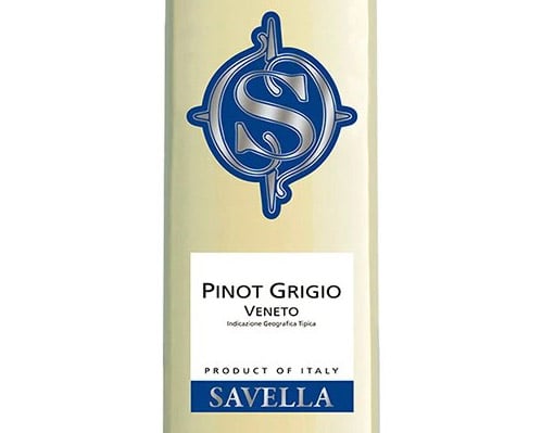 Вино біле Pinot Grigio Savella, 100ml