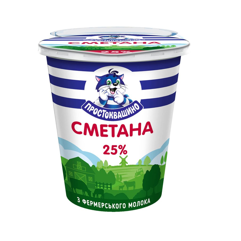 Сметана / Sour cream, за/for 100 g