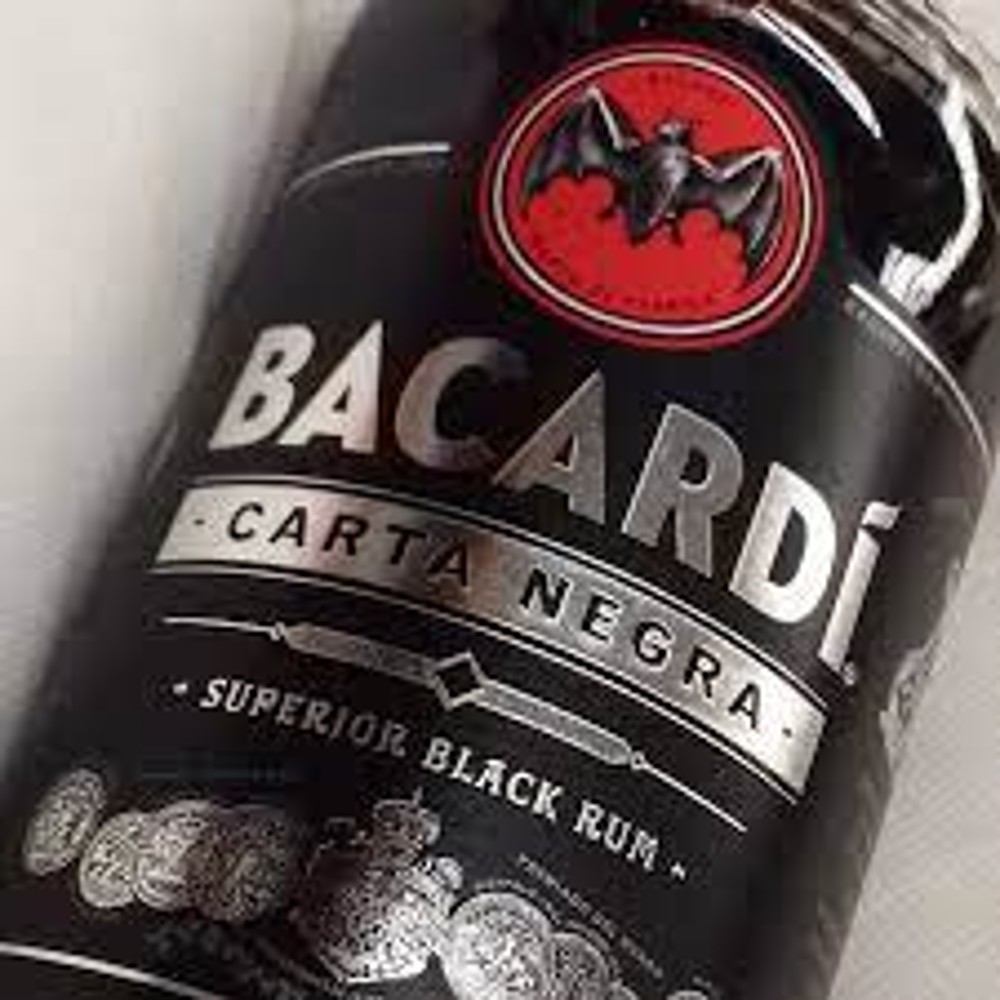 Чорний ром Bacardi Carta Negra, 100ml