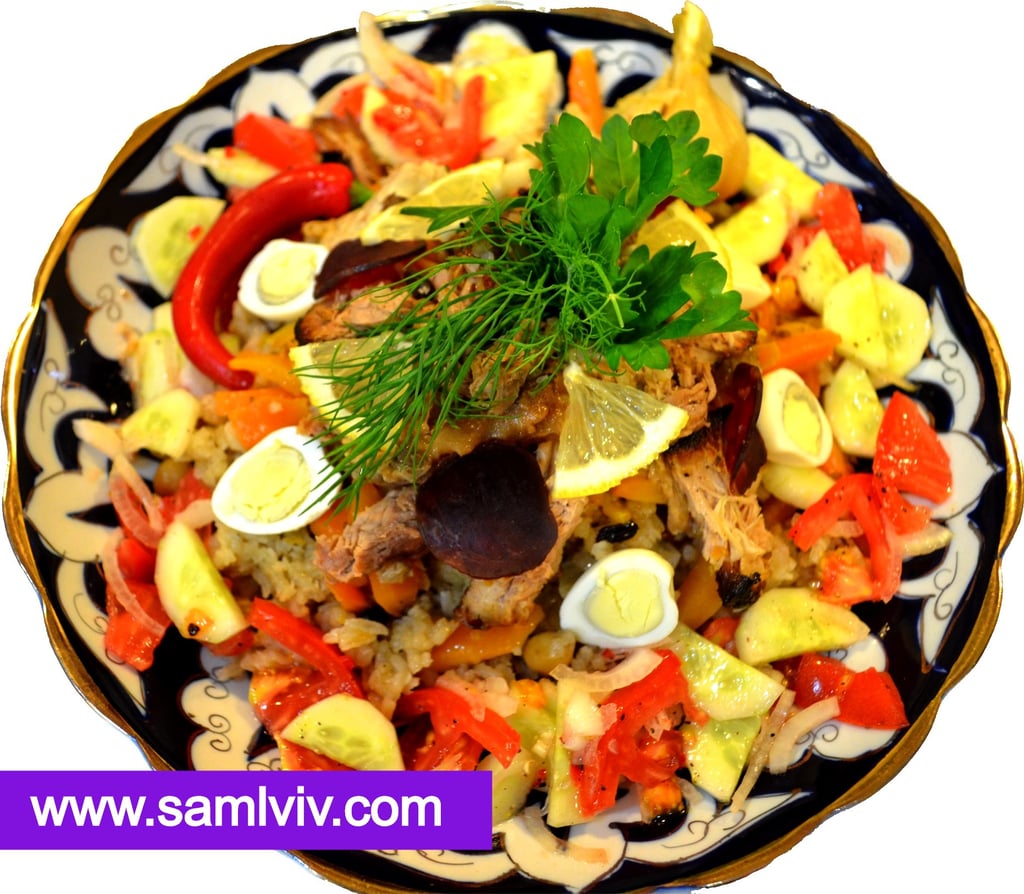 Плов на 3-х на компанію / Plov for a company, for 100g