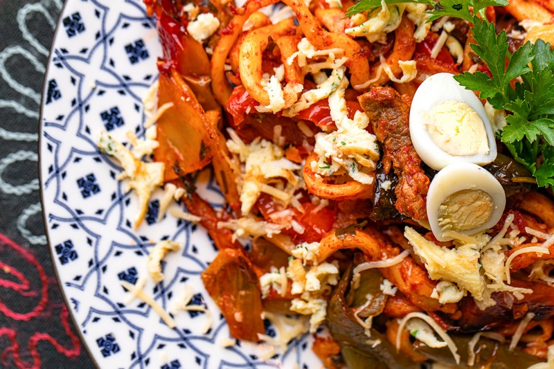 Ковурма лагман з м'ясом та овочами / Kovurma Lagman with meat & vegetables, 325g
