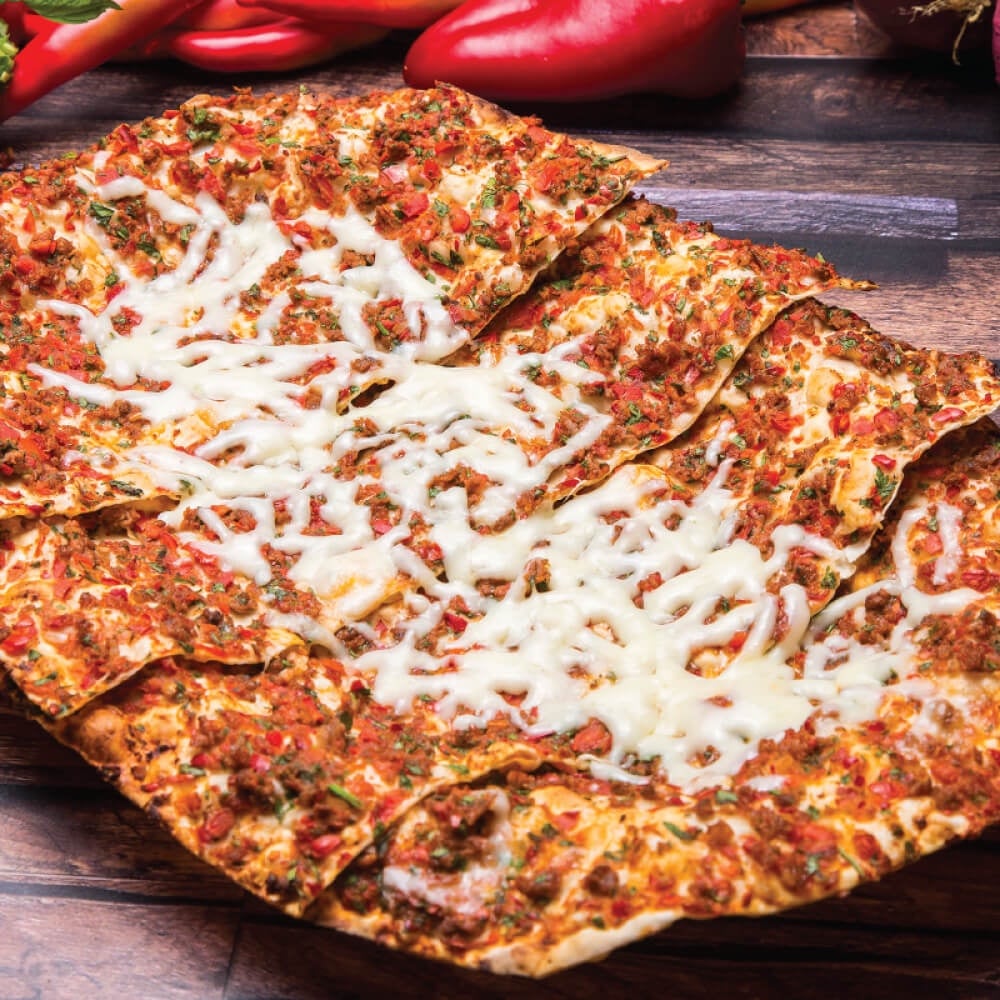 Lahmacun kaşarlı