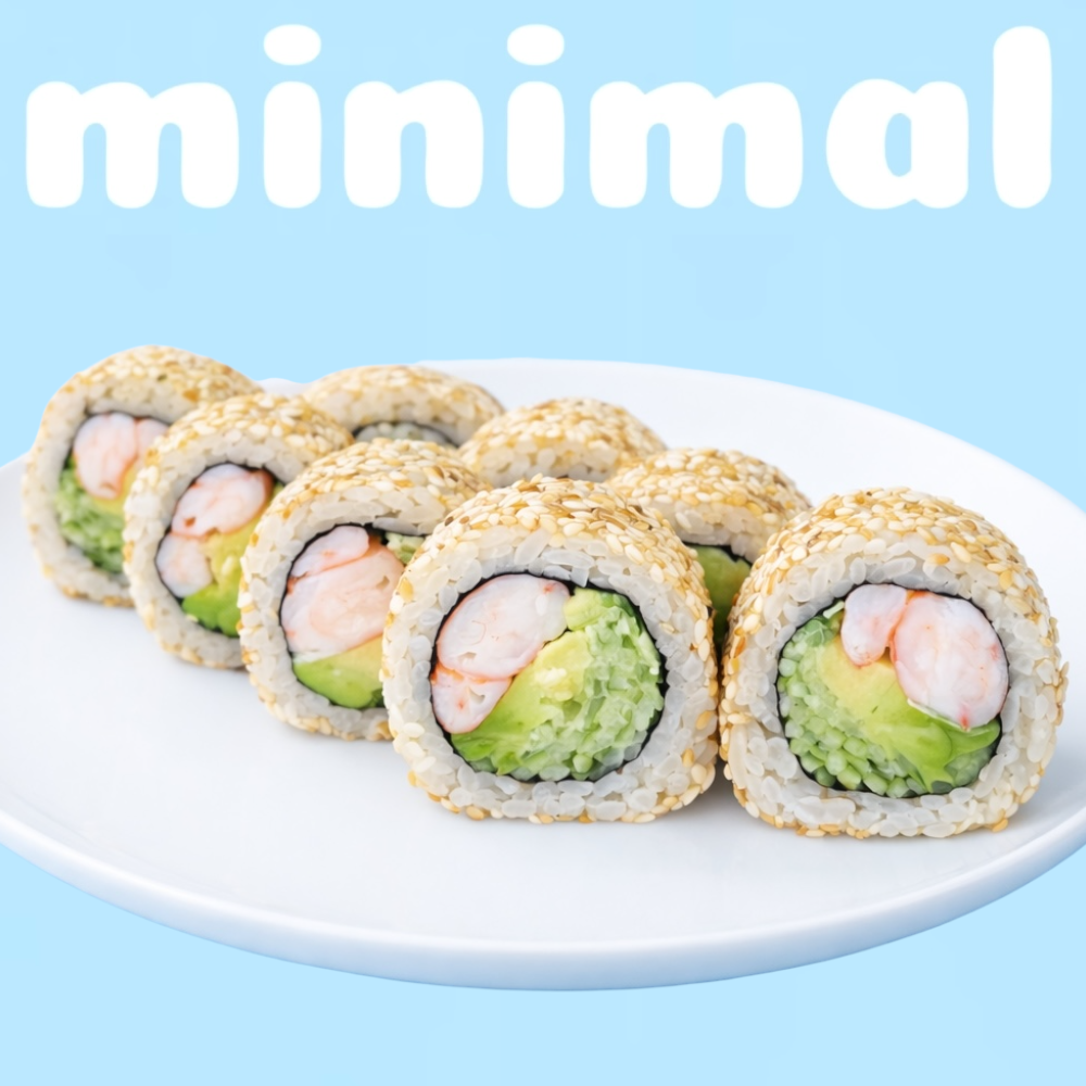 Калифорния Креветка кунжут