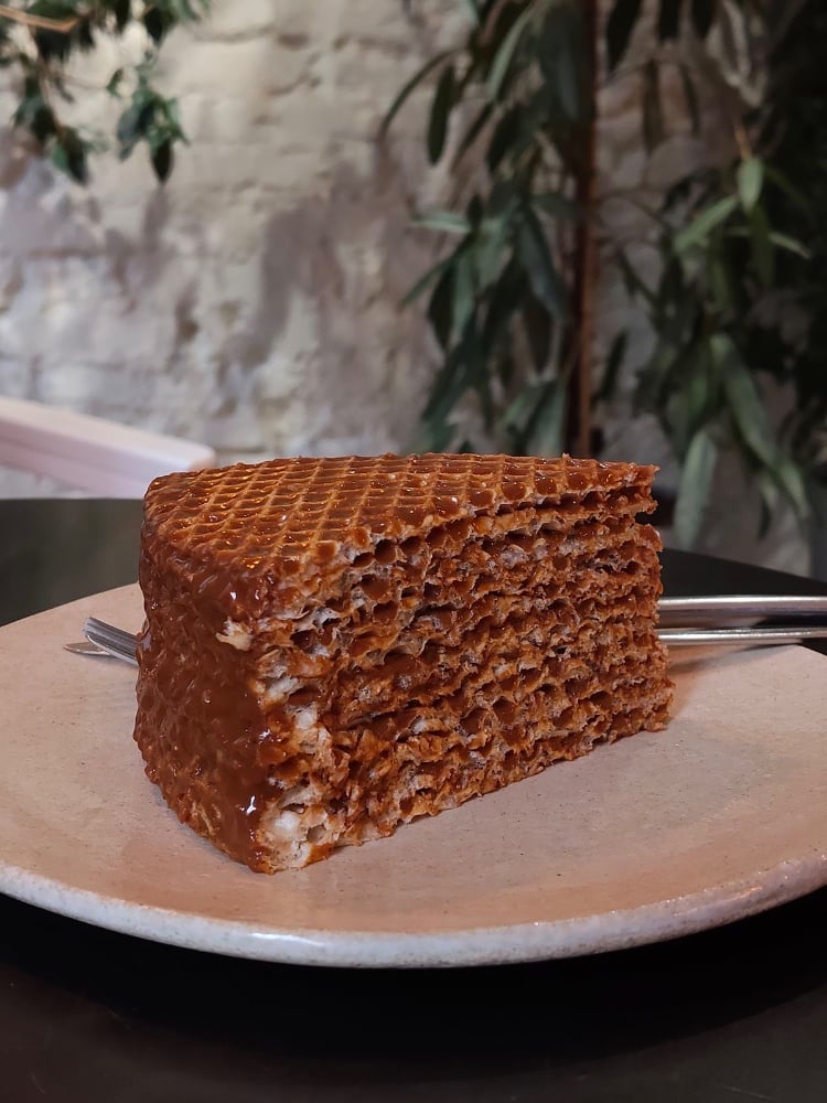 Вафельный торт