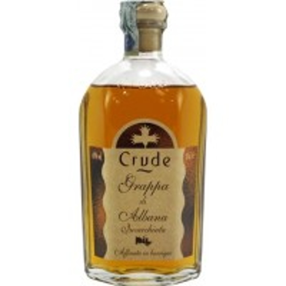 Міцний алкогольний напій GRAPPA DI ALBANA AGED CRUDE 50мл