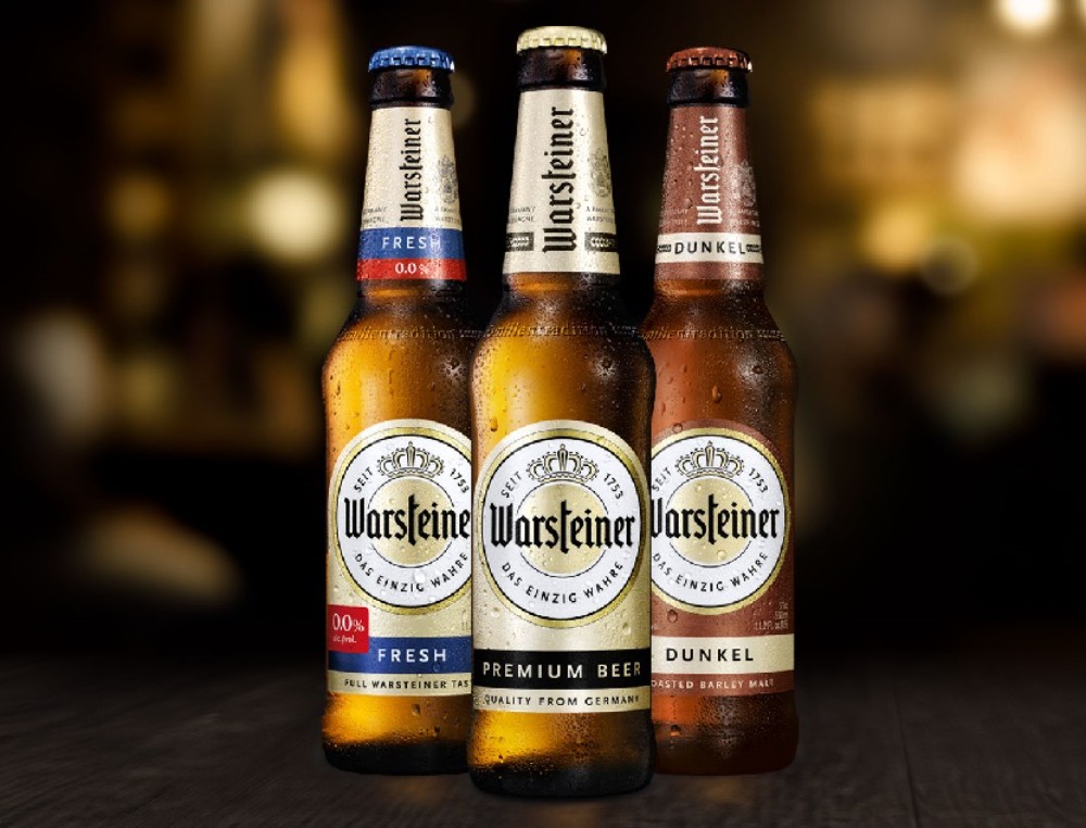 Пиво Warsteiner 0% б/а 330мл