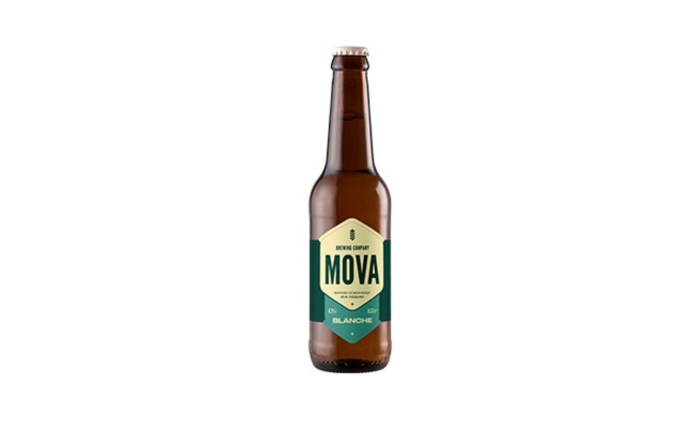 Пиво MOVA світле Blanche 0.33