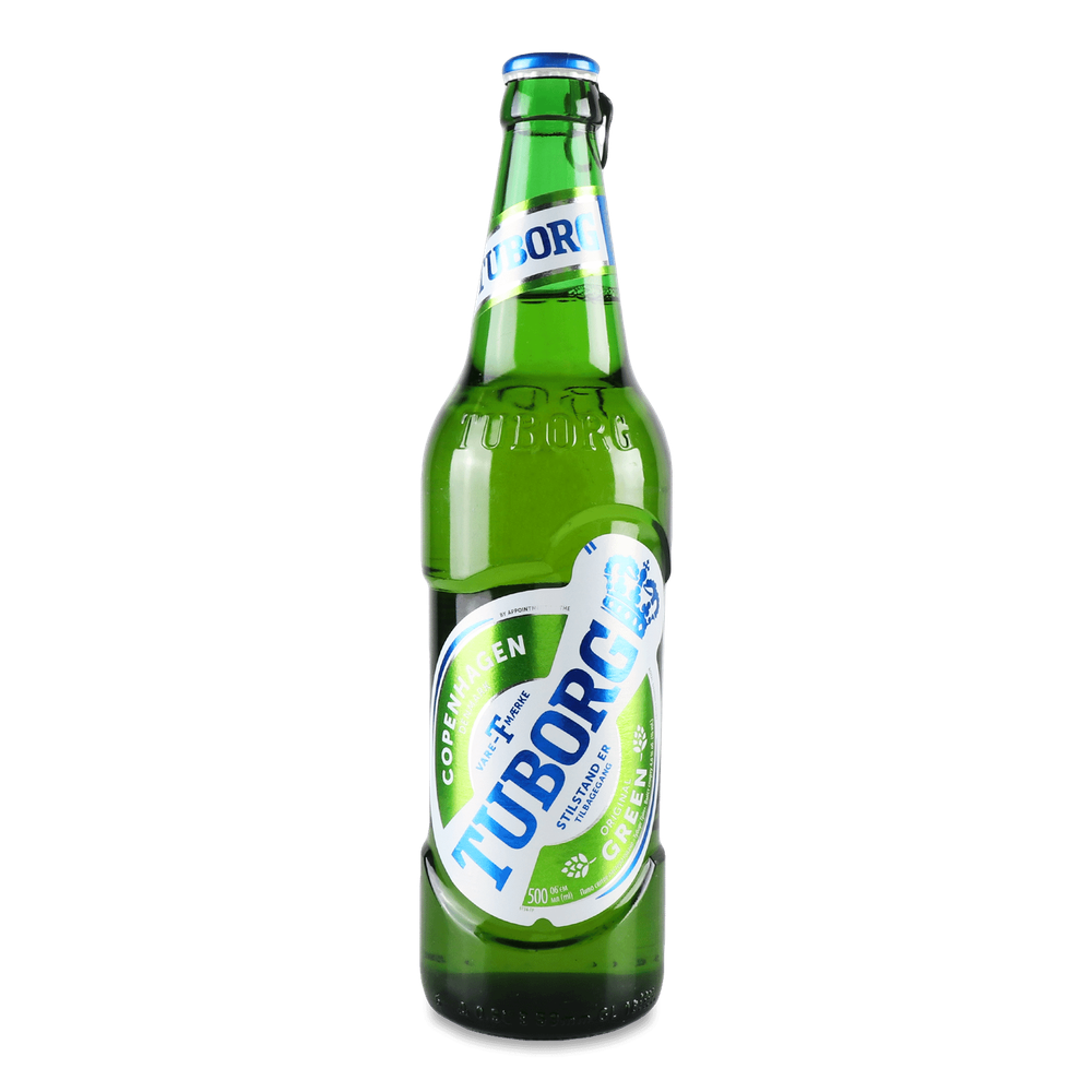 Пиво "Tuborg Green" світле 0.5л 
