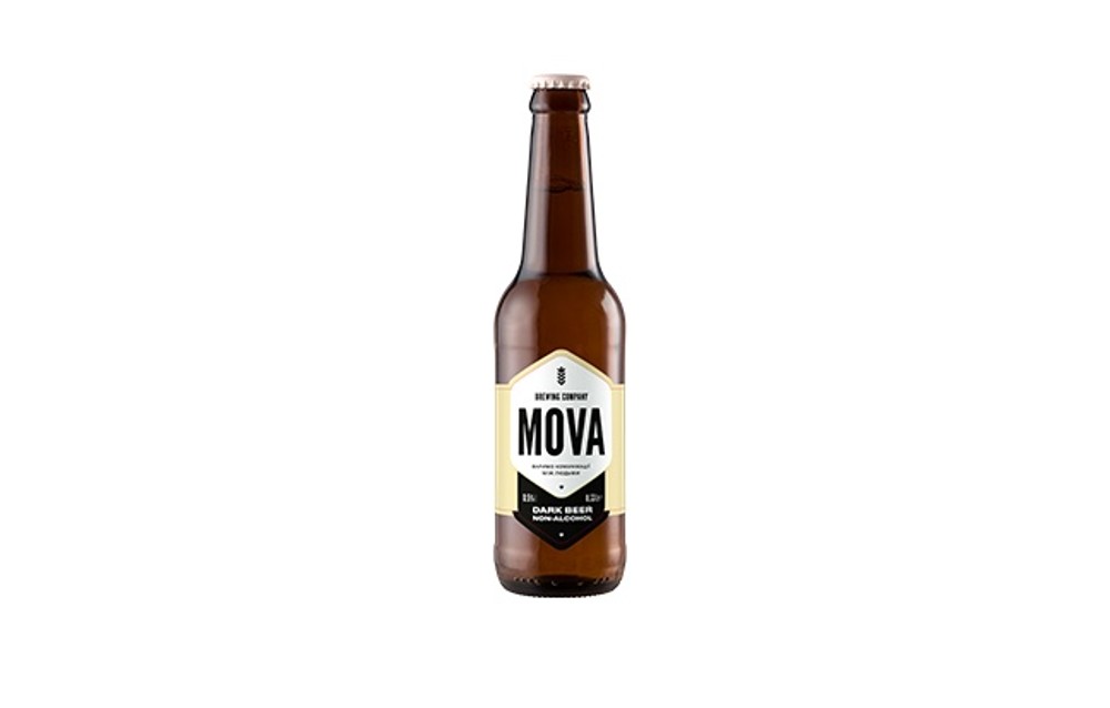 Пиво MOVA темне 0.33 б\а
