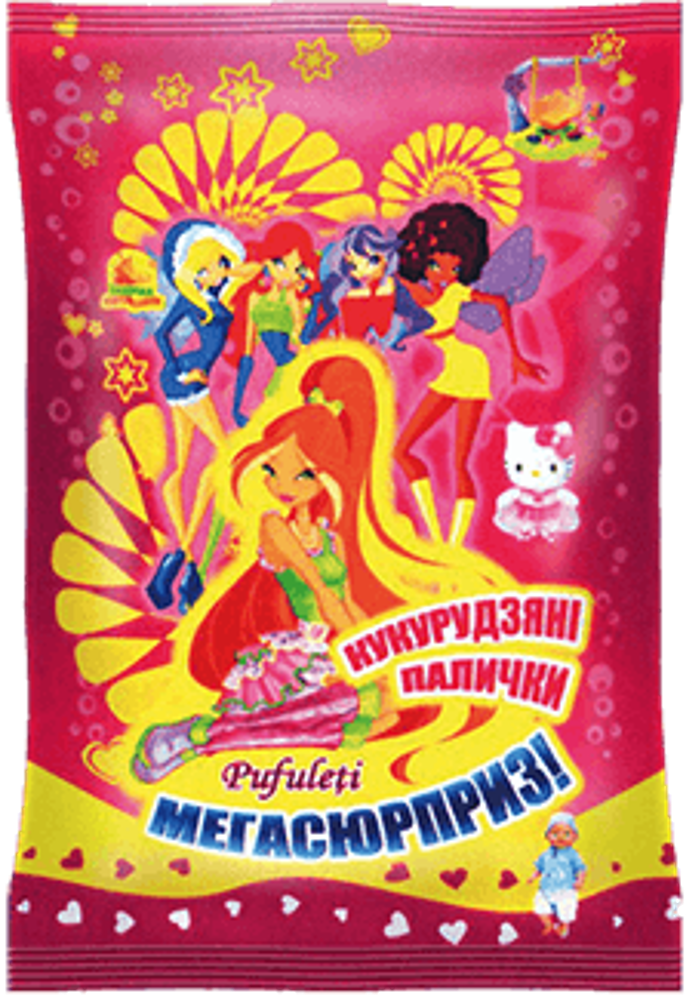 палички кукурудзяні з подарунком 100гр