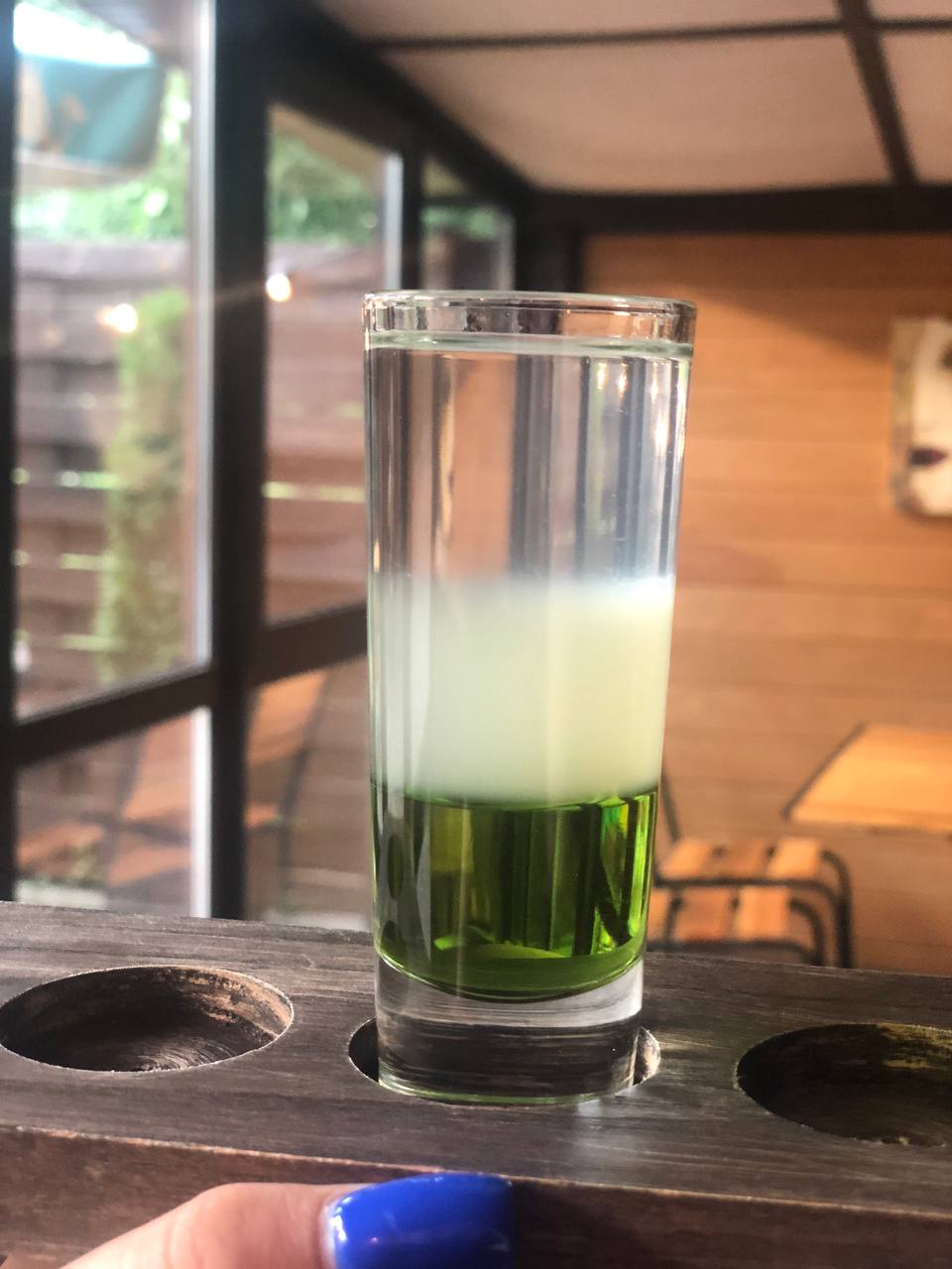 Шот "Kiwi shot"