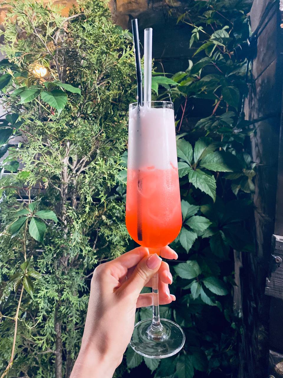 Коктейль "Clover club"