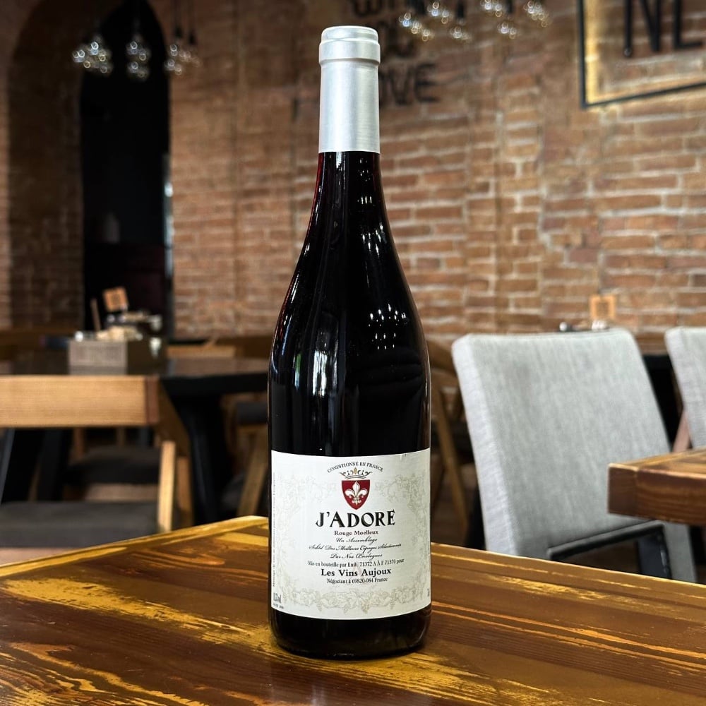 Aujoux J'Adore Rouge Sec чер. напівсолодке 750ml