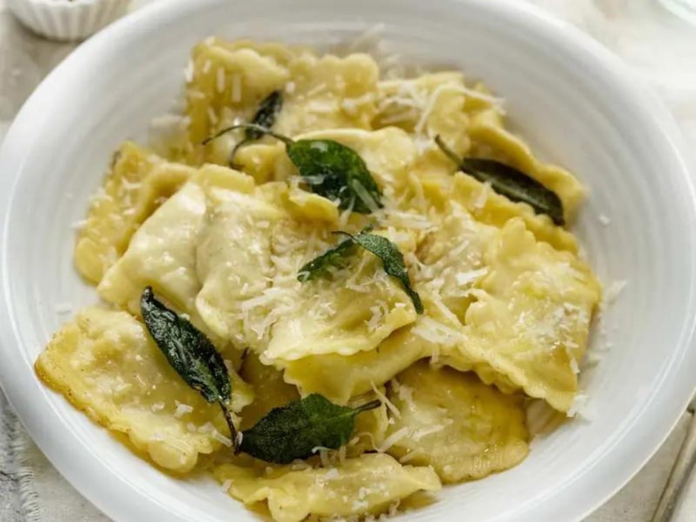 Ravioles al Parmesano