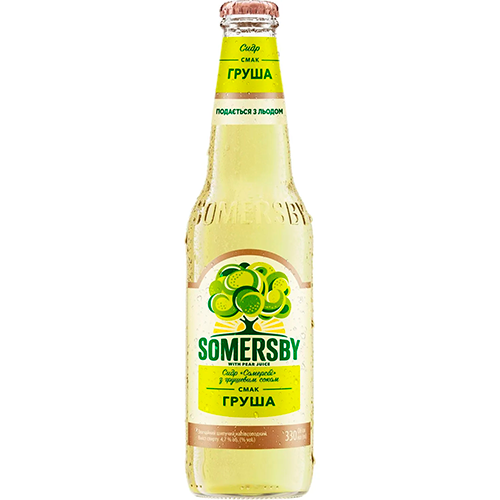 Сидр Somersby груша 330мл