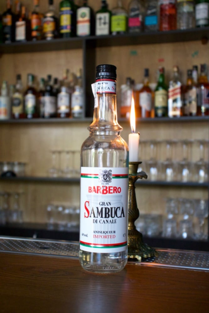 Лікер SAMBUCA BARBERO, 50 мл.