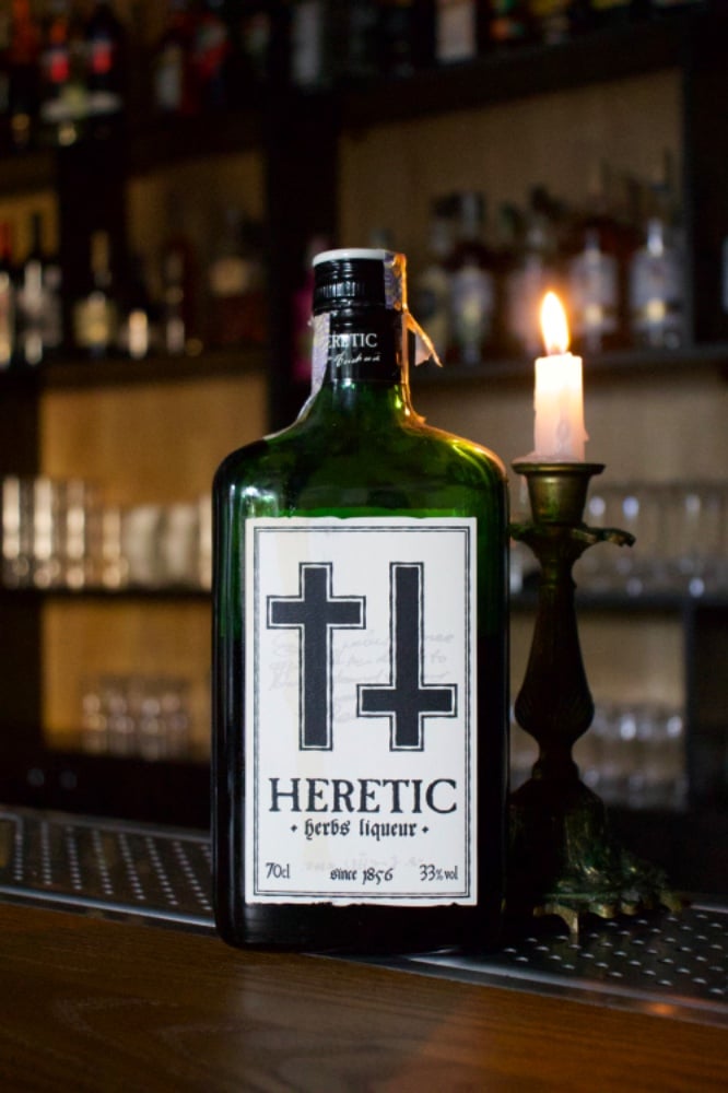 Лікер травʼяний “Heretic” 50 мл.