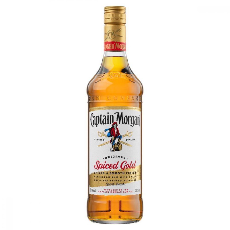 ром Captain Morgan  (spiced gold) 