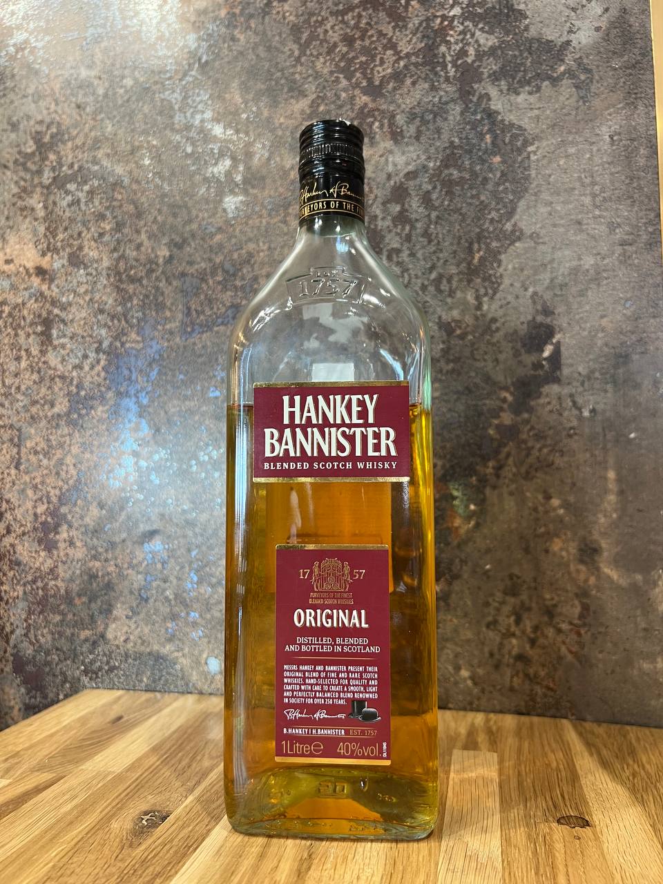 Віскі  Hankey Bannister 1л 40%