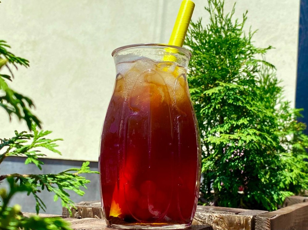 Cherry Bubble Coffee