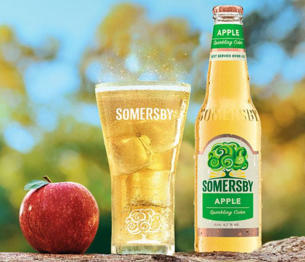 Сидр Somersby 0,5л пляшка Яблуко