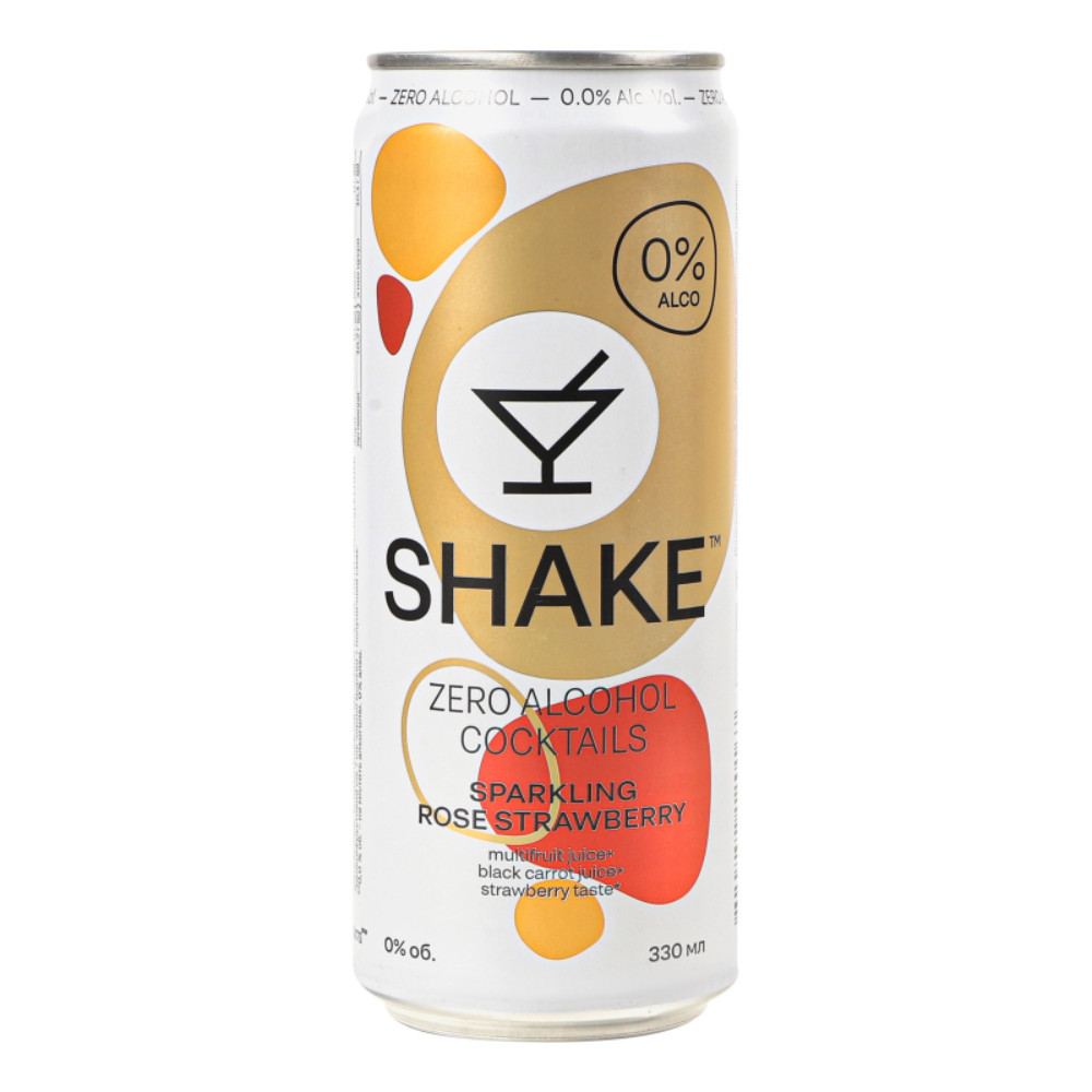Shake б/а Sparkling Strawberry 0,33мл