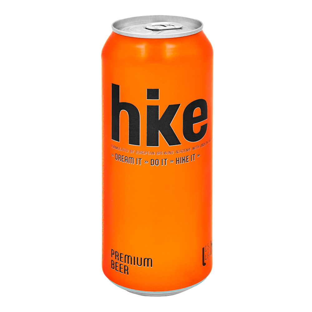 Hike Premium, світле, 4,8%, з/б, 0,5 л