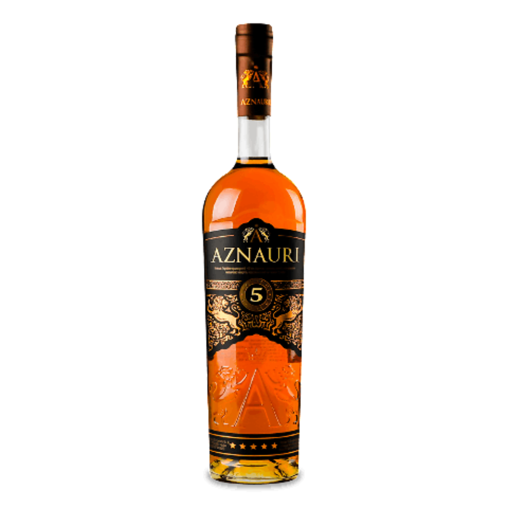 Коньяк Aznauri 5 зірок, 40%, 0,5л
