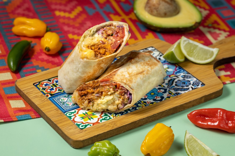 Fiesta Mole Chicken Burrito