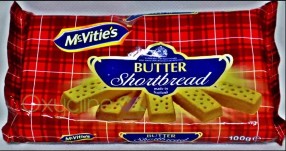 Mc Vities Butter Shortbread 100G