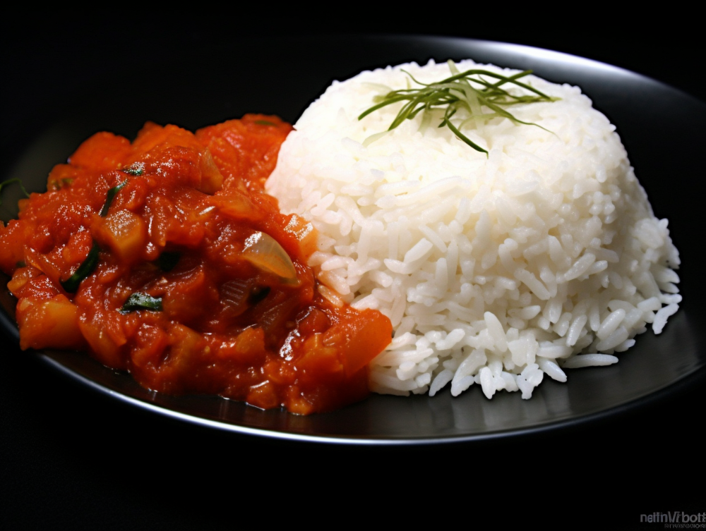 White Rice and Stew