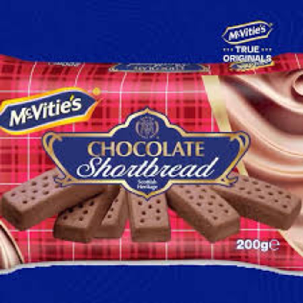 McVities Chocolate Shortbread 100g