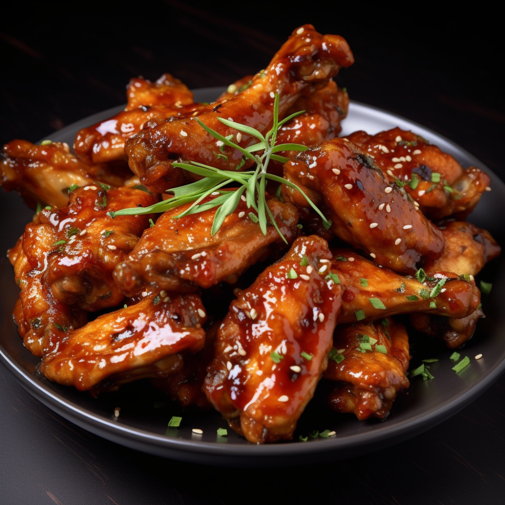 Honey and Soya Glazed Chicken Wings