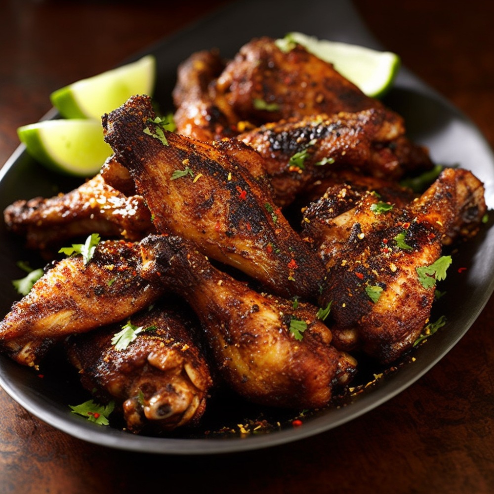 Jerked Chicken Wings
